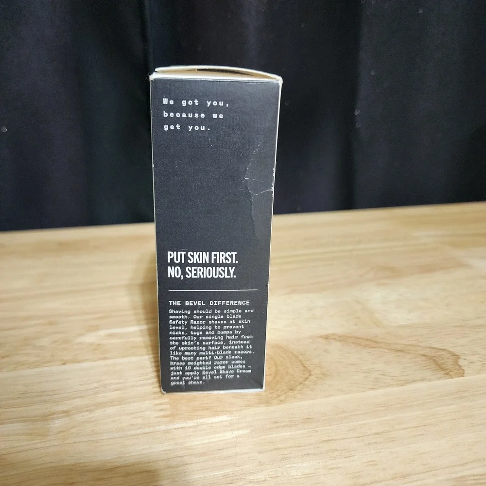 Bevel safety razor